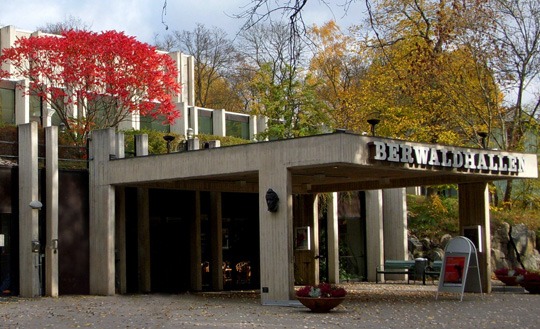 Stockholm’s Berwaldhallen concert hall, site of the Epiphany Concert. 