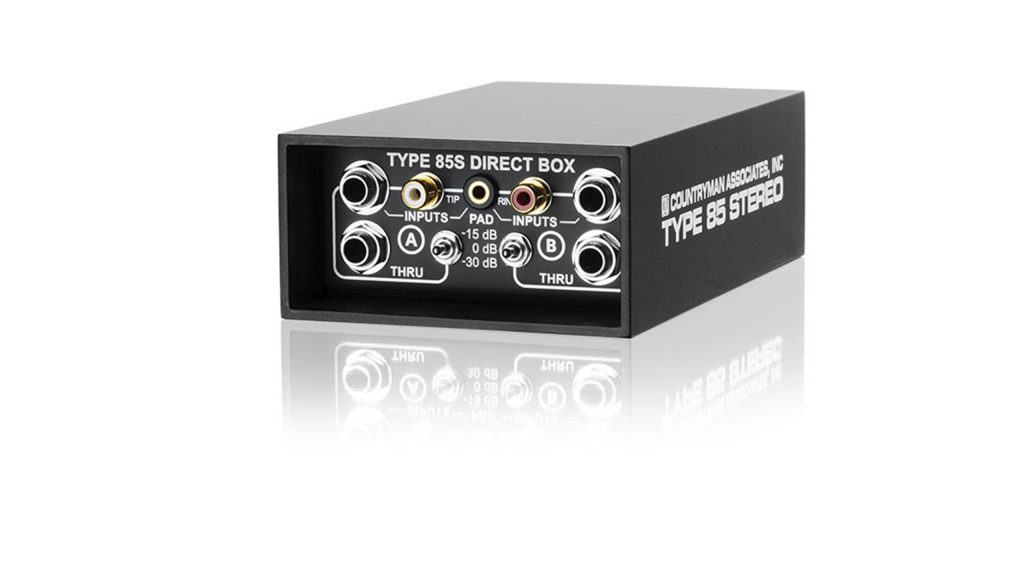 COUNTRYMAN TYPE85S ステレオ ダイレクトボックス DI Type 85S Direct Box - Countryman.com